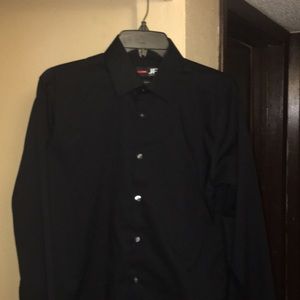 Jf j.ferrar Dress Shirt Size M 15-15 1/5, 34-35